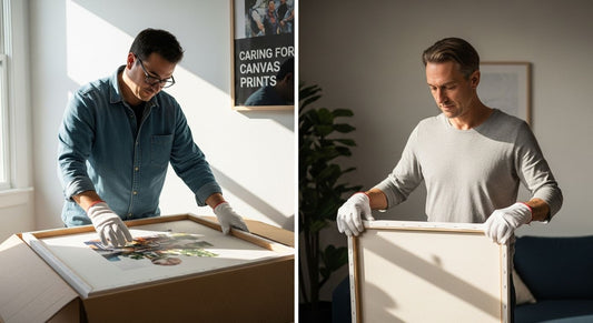 caring for canvas prints