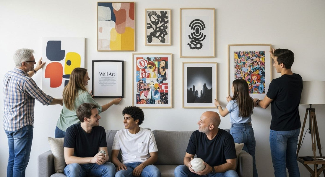 wall art living room styles