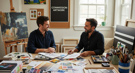 commission artwork process