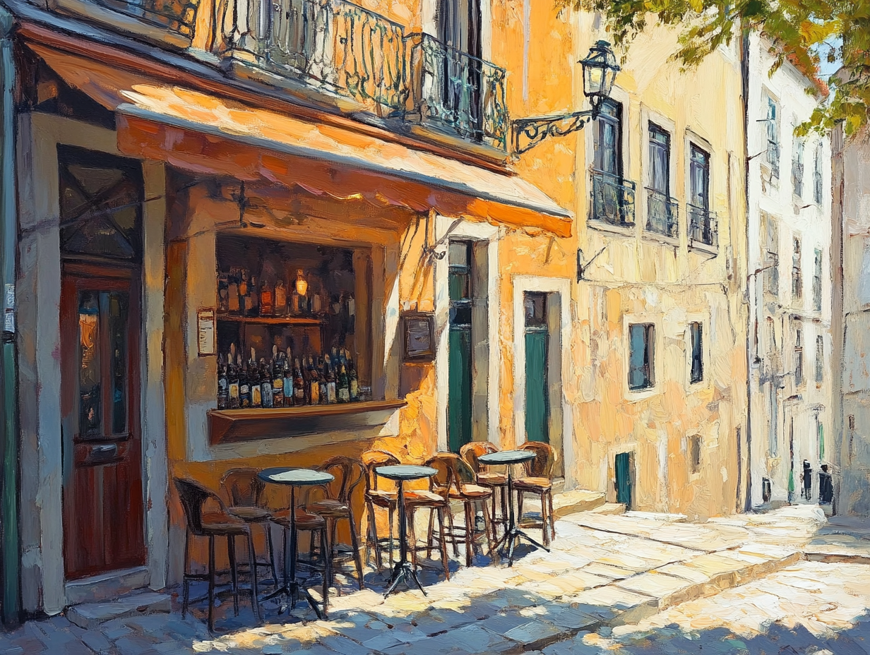 Coffee Break Canvas Art - Digital Artwork Print 130x93cm