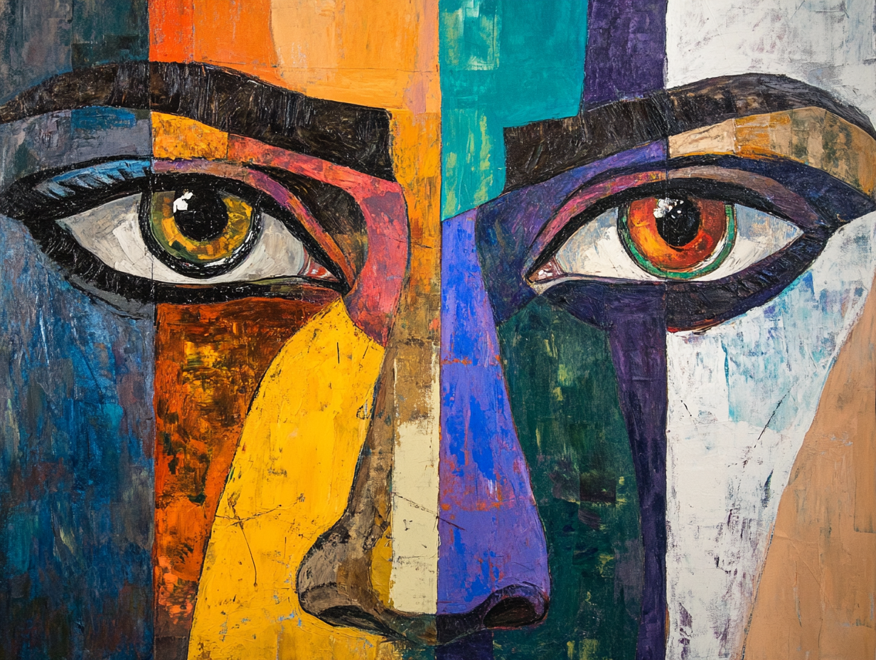 Charmed Abstract Canvas Print - Digital Art Giclée 130x93cm