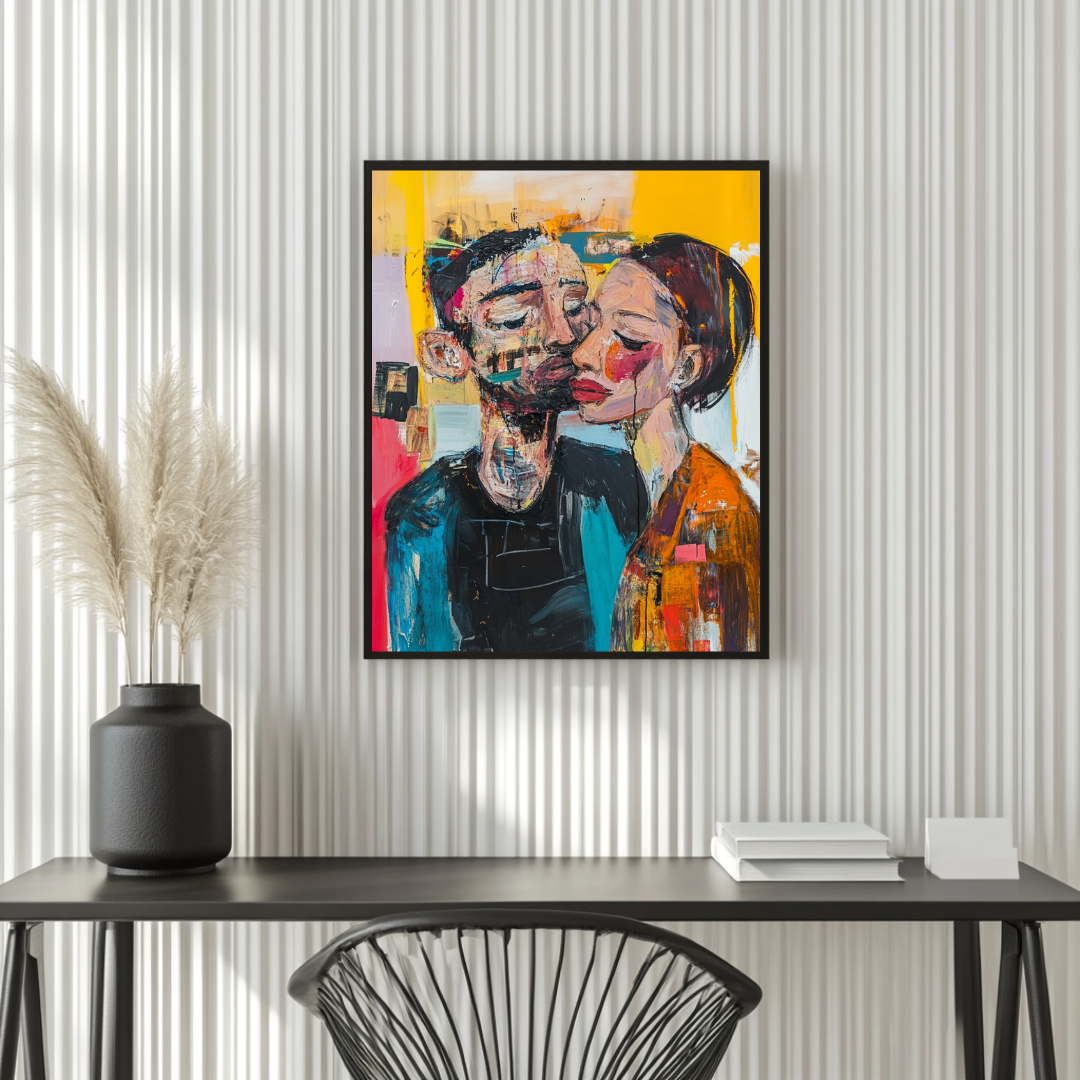 I Will Never Let You Go - Romantic Canvas Art Print 90x120cm