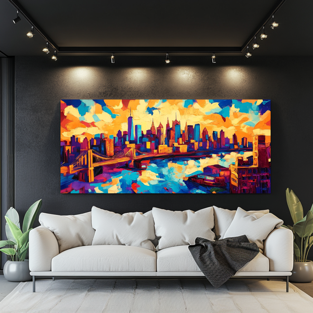 Golden Hour in New York Ultrawide