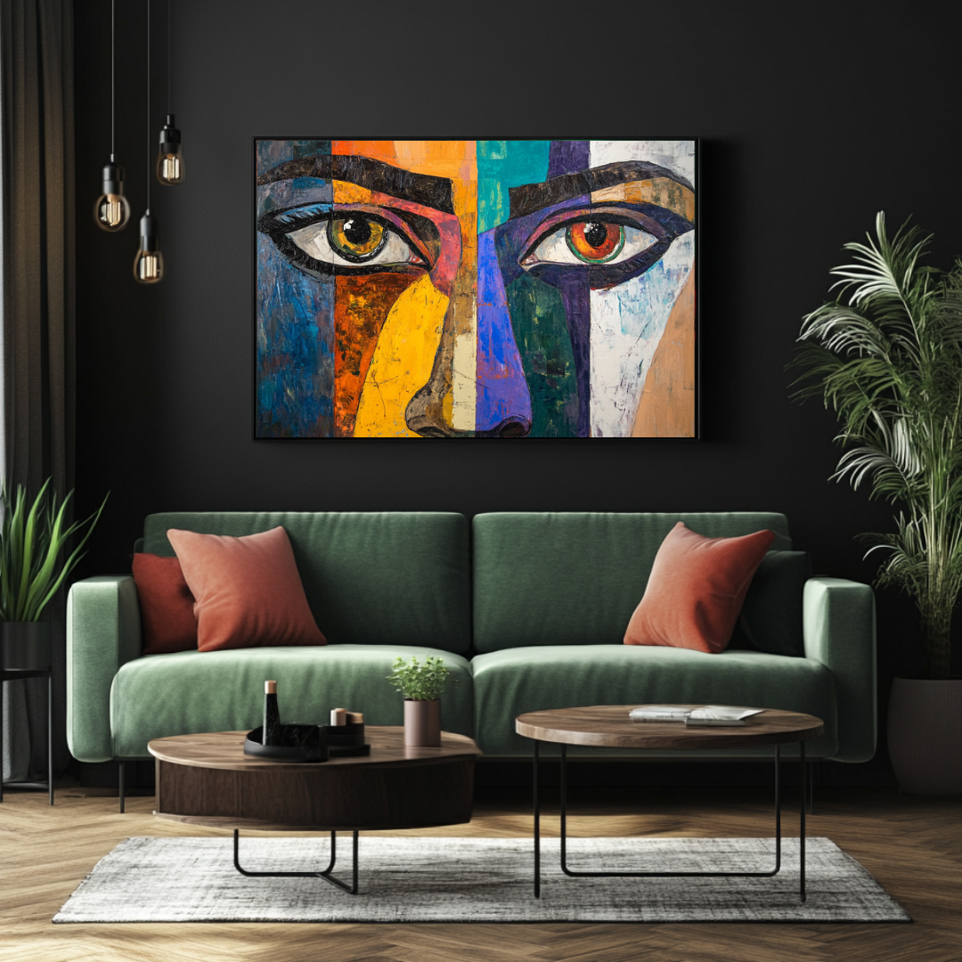Charmed Abstract Canvas Print - Digital Art Giclée 130x93cm