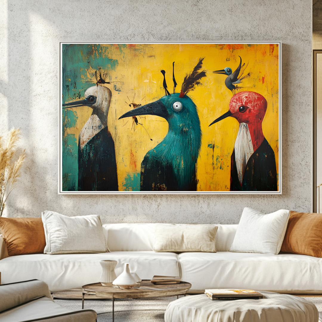 Trinidad Digital Canvas Art Print - Surreal Wall Decor 120x71cm