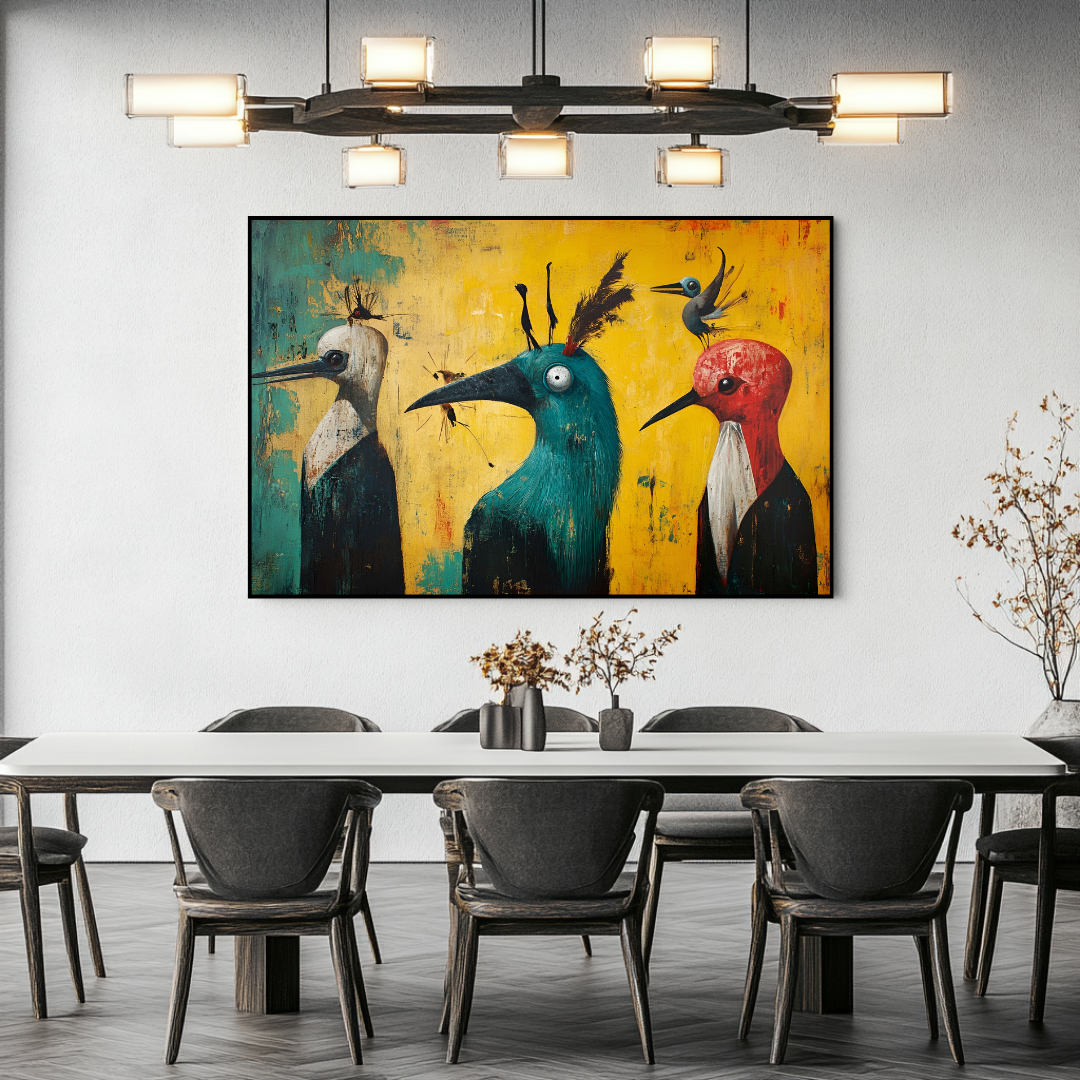 Trinidad Digital Canvas Art Print - Surreal Wall Decor 120x71cm