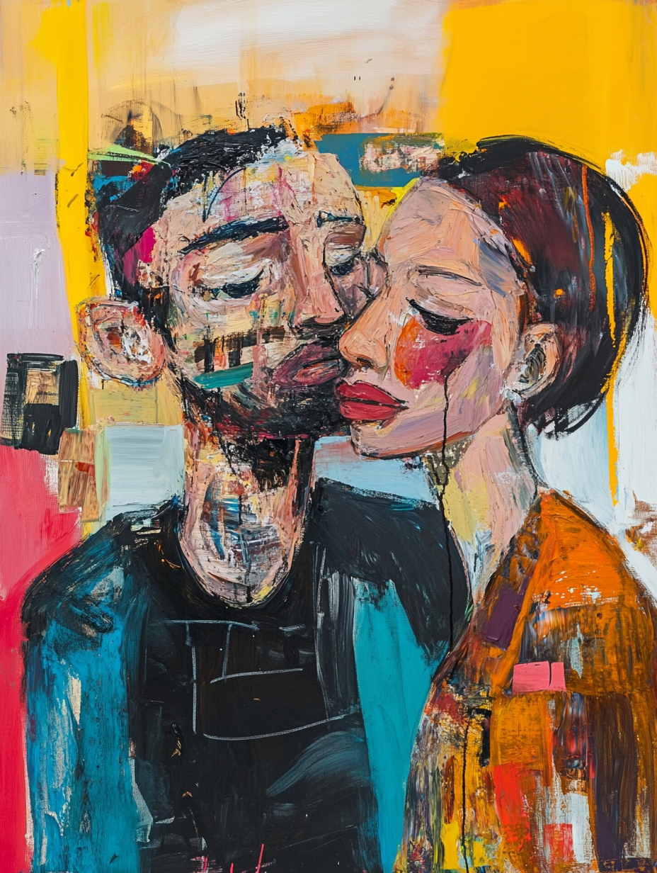 I Will Never Let You Go - Romantic Canvas Art Print 90x120cm