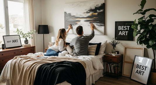 bedroom wall art