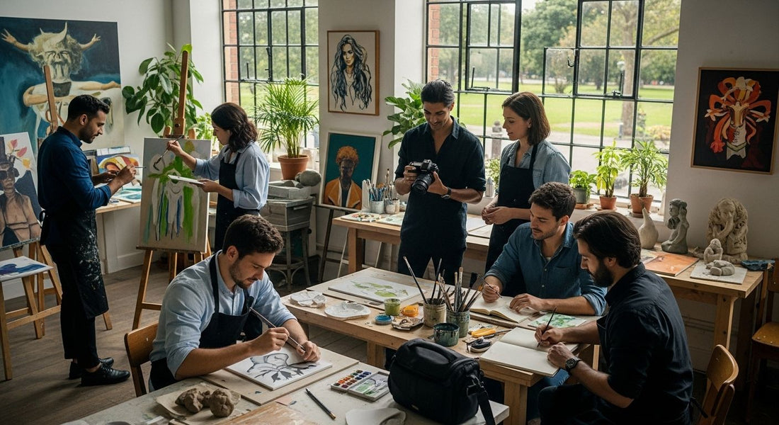 art inspiration, creative sources, artists collaboration