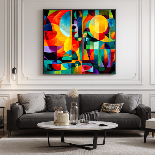 Timeless - Digital Art Canvas Print - 120x120cm