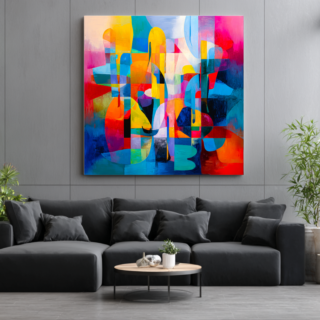 Dreams - Digital Art Canvas Print - 120x120cm