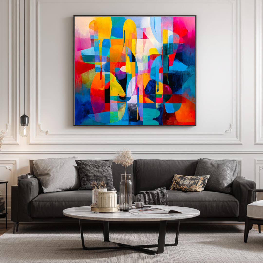 Dreams - Digital Art Canvas Print - 120x120cm