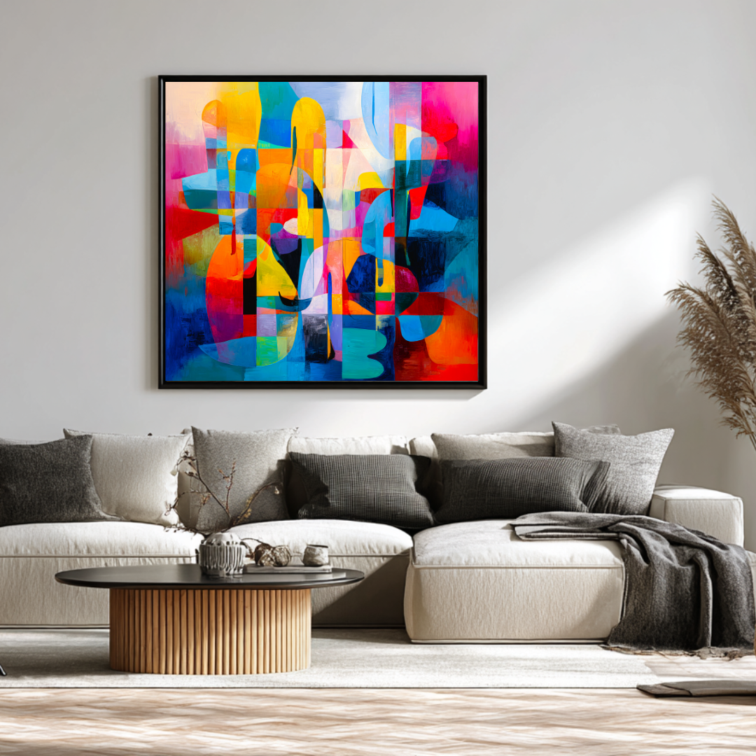Dreams - Digital Art Canvas Print - 120x120cm