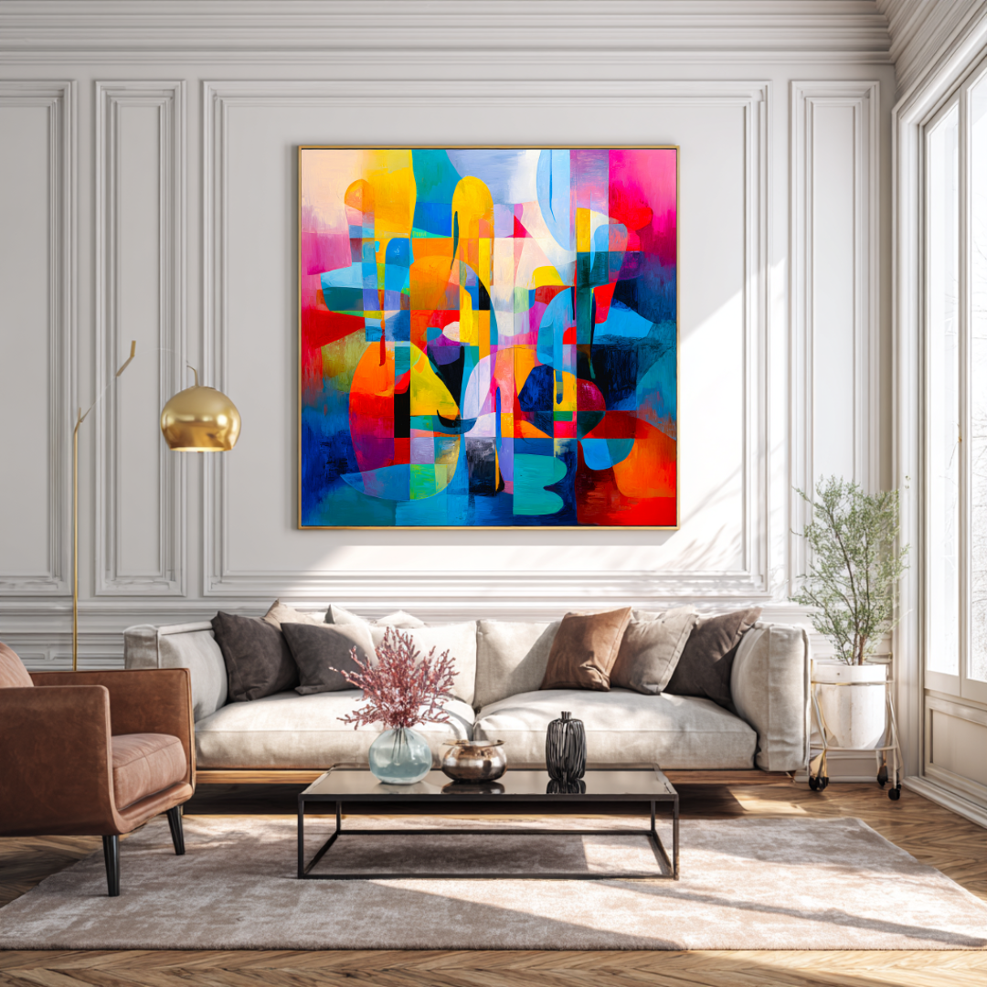 Dreams - Digital Art Canvas Print - 120x120cm