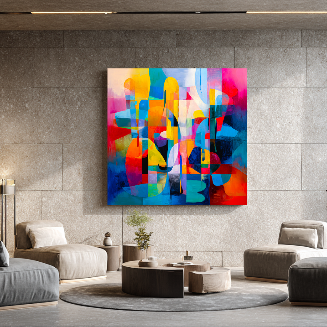 Dreams - Digital Art Canvas Print - 120x120cm