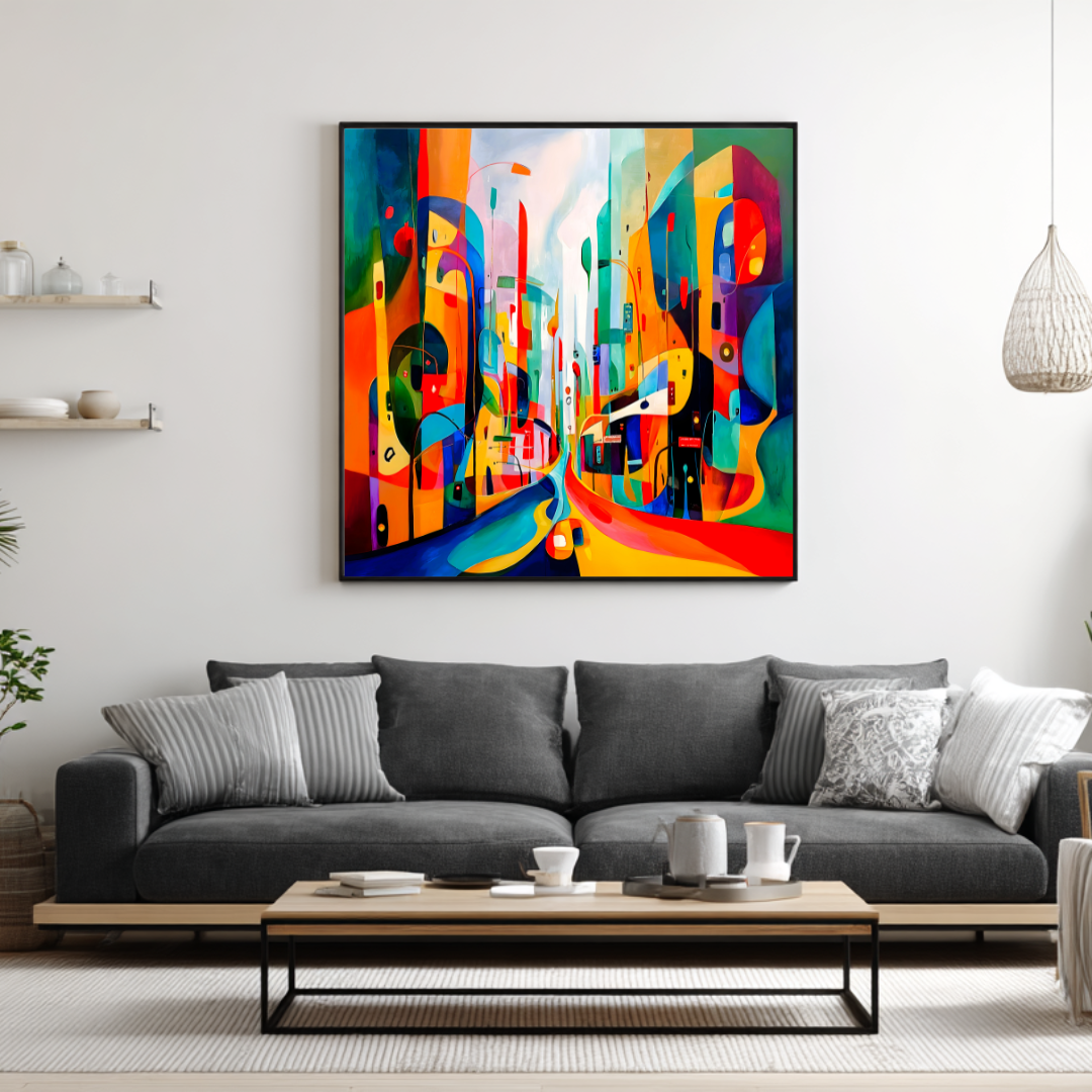 Streets of Color — art print by Marta Ellie